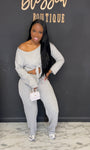 Comfortable 2pc Set GREY