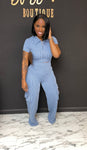 Jessica Cargo 2pc Set BLUE