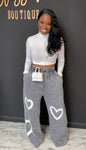 Oversized Comfortable 2pc Set WASH GRAY