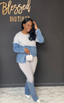 Mix It Up Denim 2pc Set