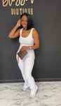 Wear Me Either Way Jumpsuit WHITE