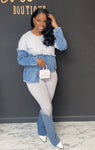 Mix It Up Denim 2pc Set